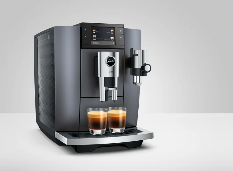 JURA E10 Onxy Gray Automatic Coffee Machine