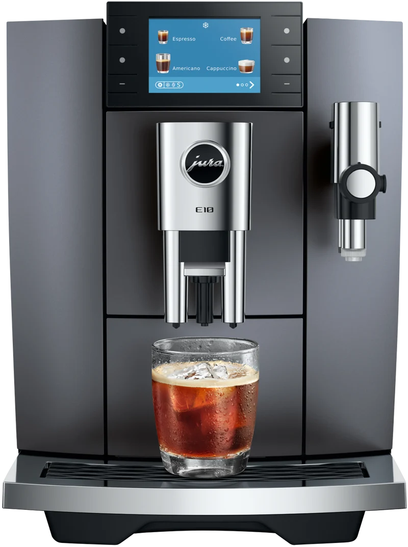 JURA E10 Onxy Gray Automatic Coffee Machine
