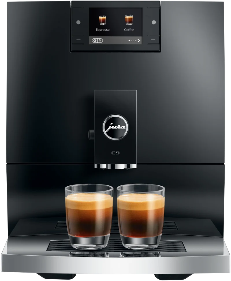 JURA C9 Automatic Coffee Machine Piano Black