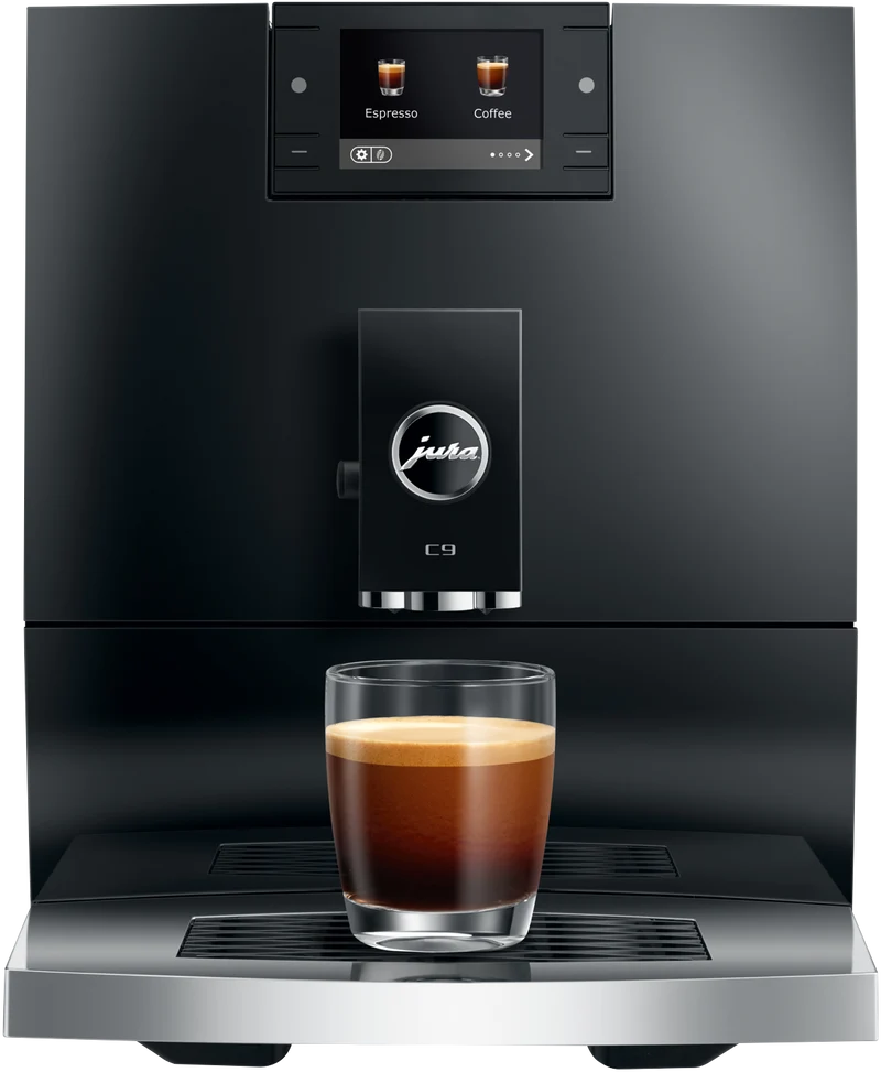 JURA C9 Automatic Coffee Machine Piano Black