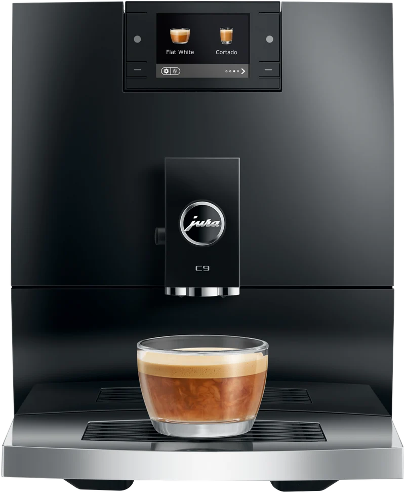 JURA C9 Automatic Coffee Machine Piano Black