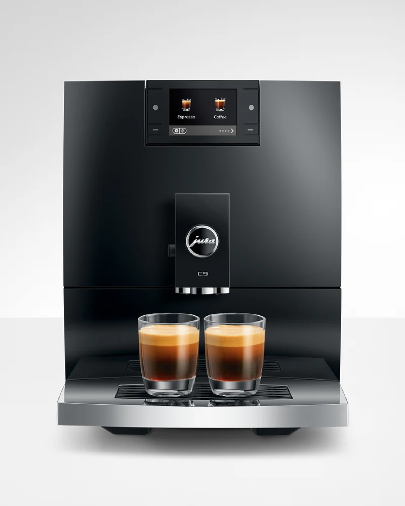 JURA C9 Automatic Coffee Machine Piano Black