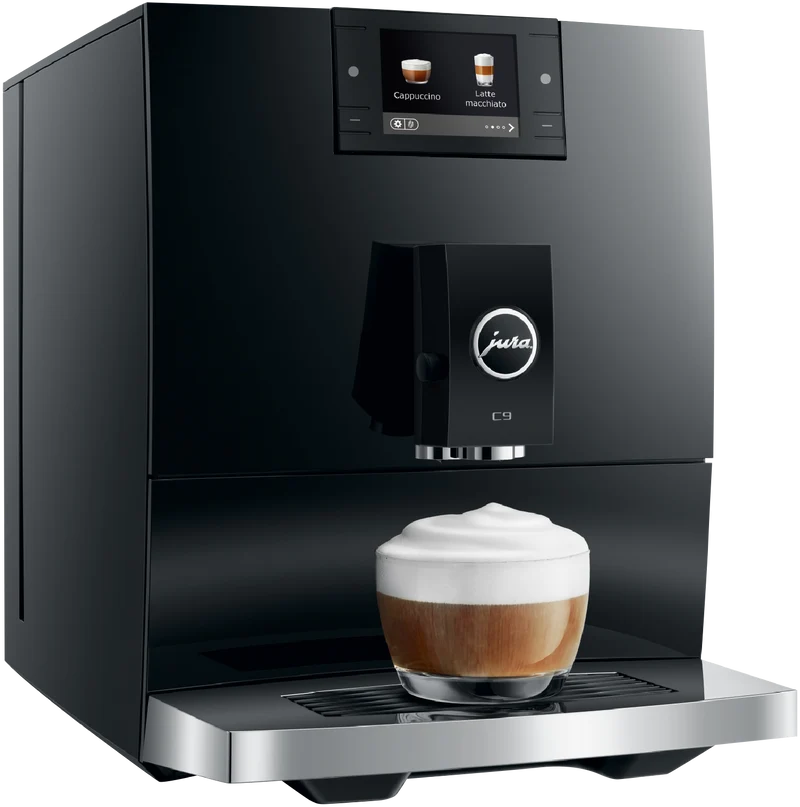 JURA C9 Automatic Coffee Machine Piano Black