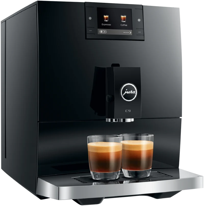 JURA C9 Automatic Coffee Machine Piano Black