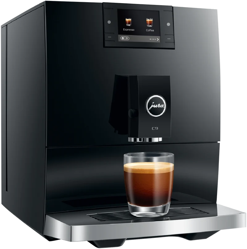 JURA C9 Automatic Coffee Machine Piano Black
