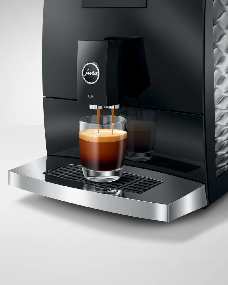 JURA C9 Automatic Coffee Machine Piano Black