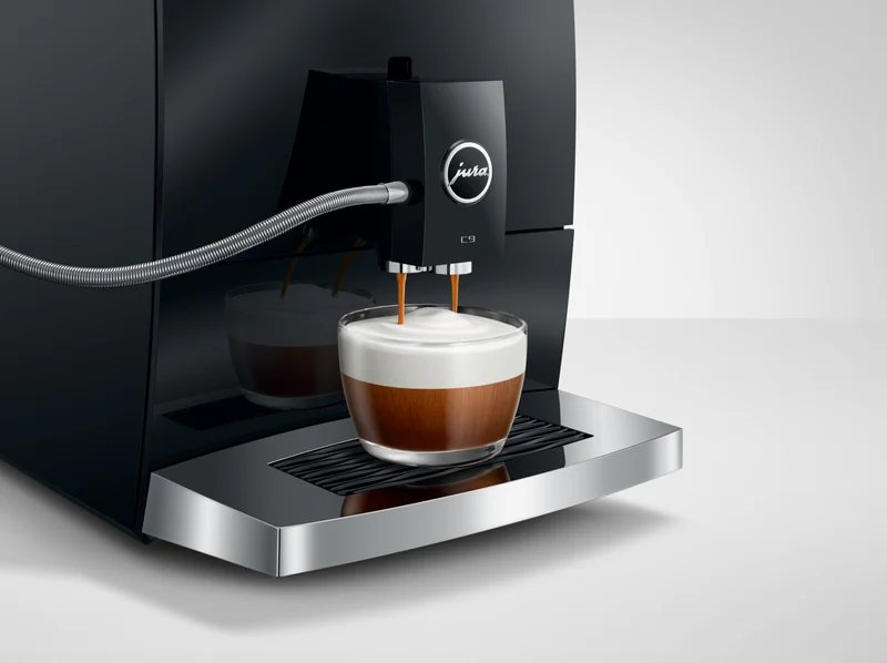 JURA C9 Automatic Coffee Machine Piano Black