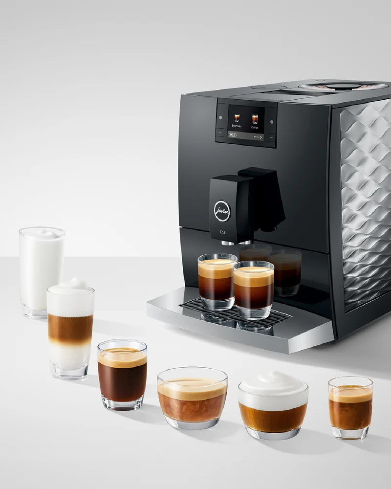 JURA C9 Automatic Coffee Machine Piano Black