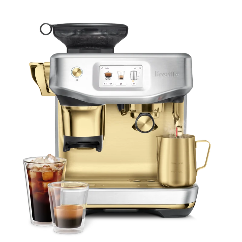 Breville The Barista Touch Impress Brushed Stainless Steel Brass (Cold Brew)