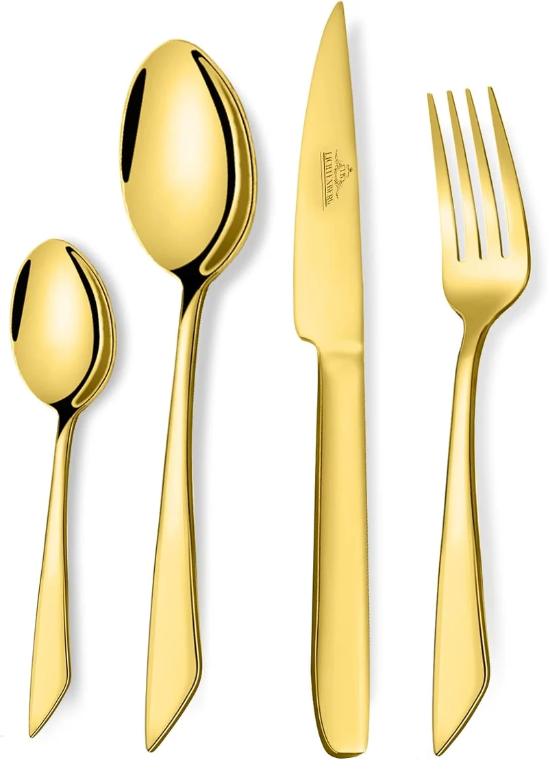 Besteckset 24 teilig Besteck Tafelbesteck Essbesteck Edelstahl