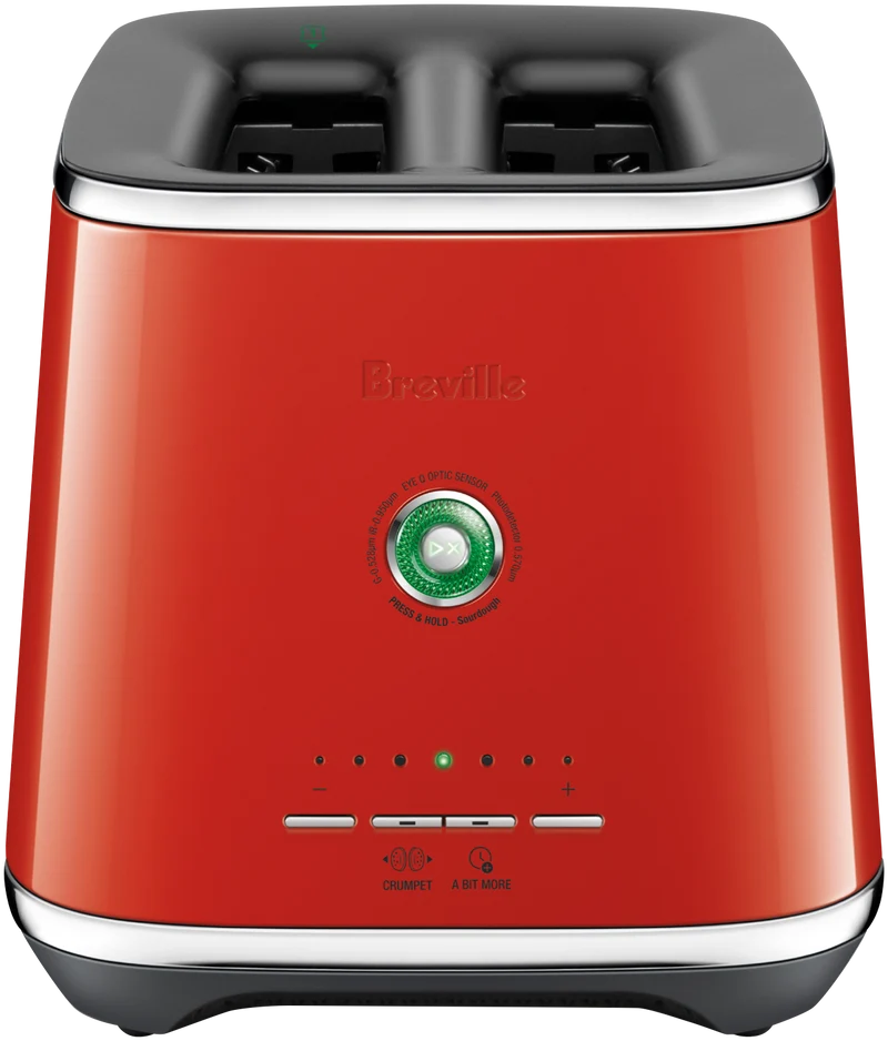 Breville The Eye Q 850 Auto 2 Slice Toaster Pomodoro Rosso
