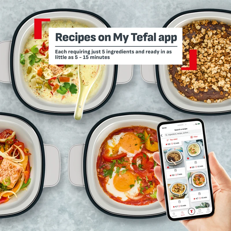 Tefal YumMeal Multicooker Air Fryer Black Knight