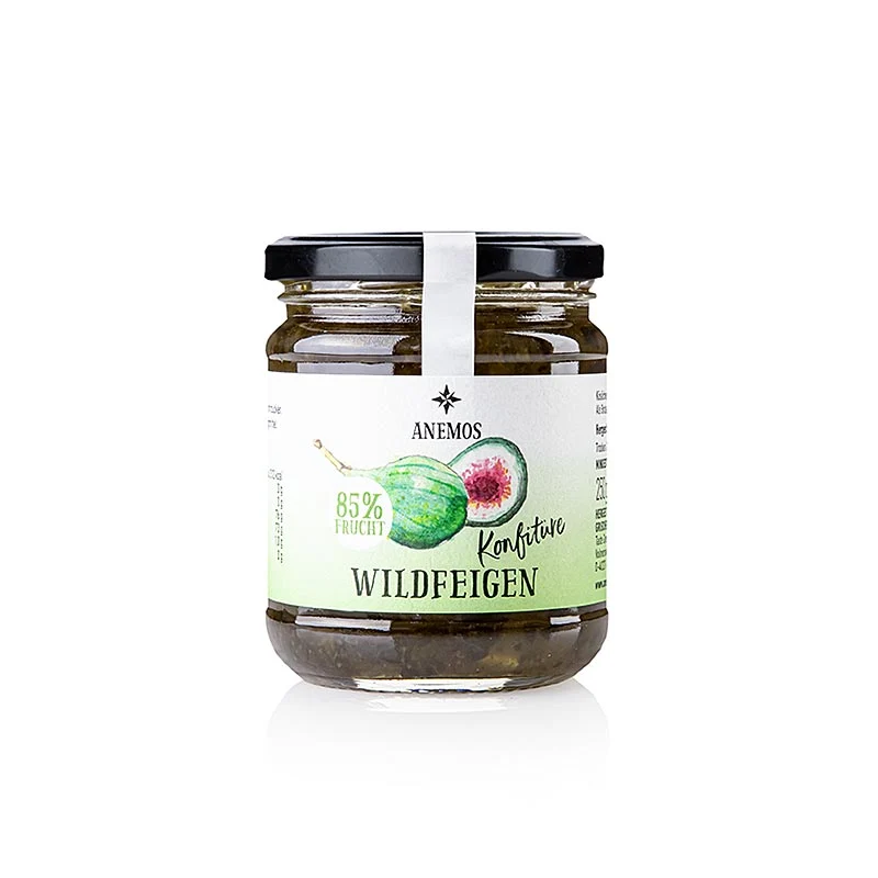 Wildfeigenkonfitüre, mit Honig, ANEMOS, 245 g