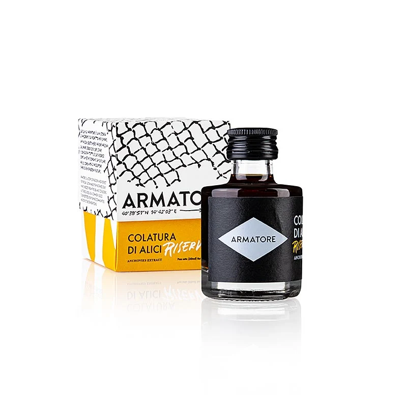 Colatura di Alici di cetara, Sardellensauce, Armatore, 50 ml