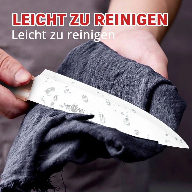 9 / 8 / 7 / 6 teilig Messer-Set Messerblock Messerset Küchenmesser Set Profi Kochmesser