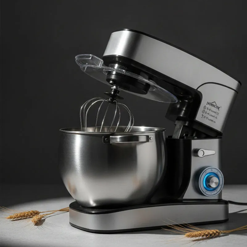 HOMELUX 12L Profi-Standmixer 2500W, Edelstahl, 6 Stufen & leise ≤75dB – Ideal für Großfamilien & Bäcker