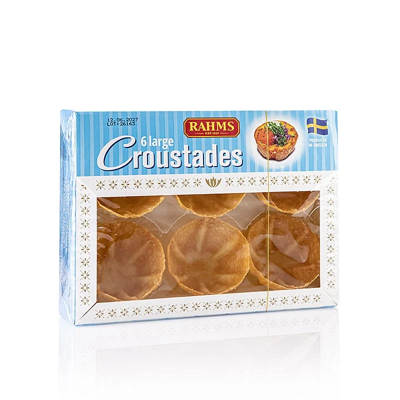 Große Croustaden, 6 Stück, ø 5,6cm, Rahms, 30 g, 6 St