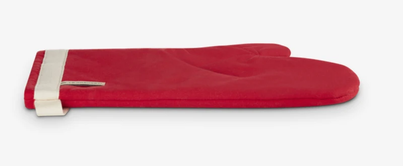 Le Creuset Ofenhandschuh, Baumwolle, kirschrot
