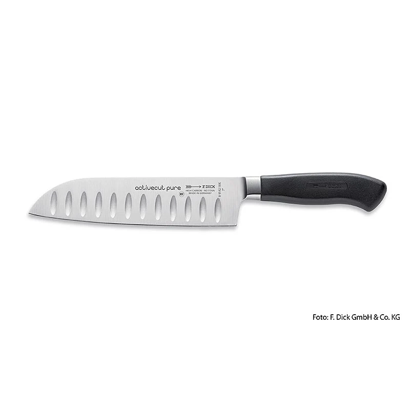 ActiveCut Pure Santoku Kullenschliff Messer, 18cm, DICK, 1 St