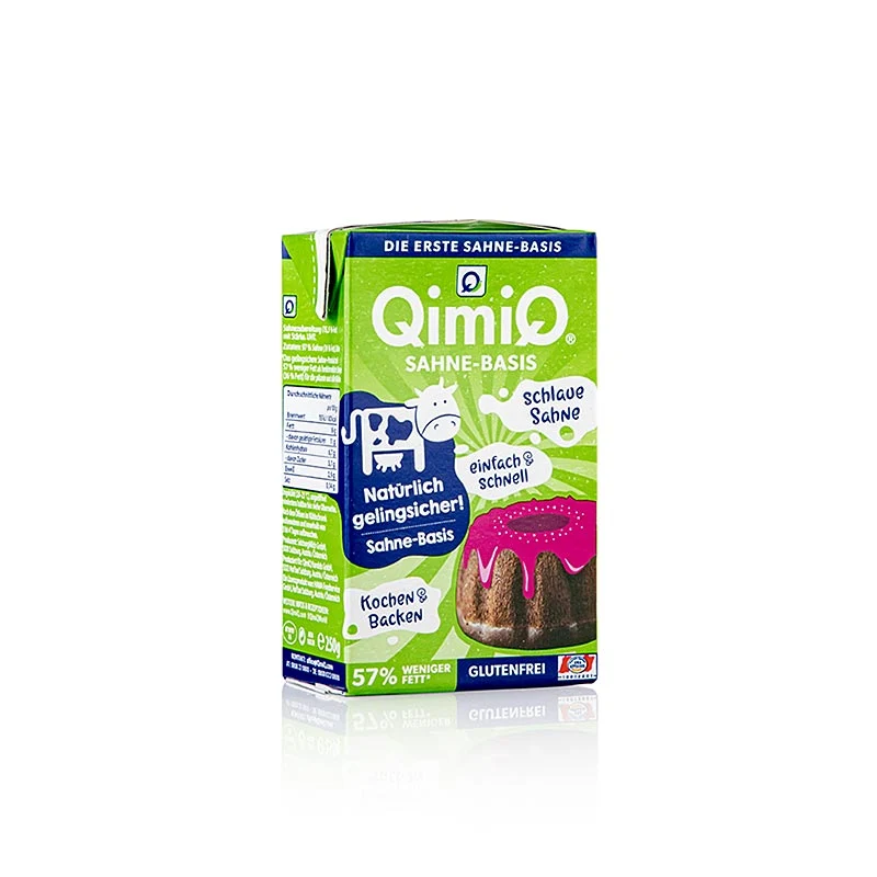 QimiQ Saucenbasis Natur, für sämige Suppen & Saucen, 15% Fett, 250 g