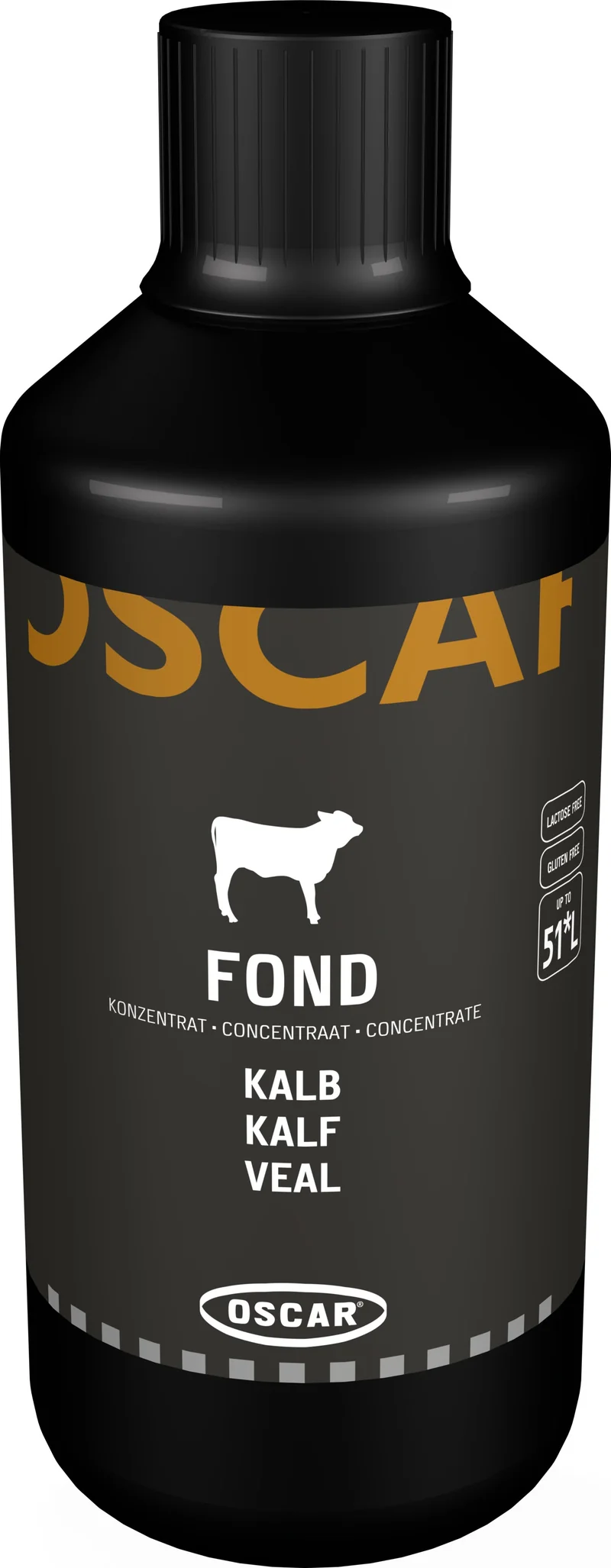 Oscar Konzentrat - Kalbsfond, flüssig (für ca. 51 L), 1 l