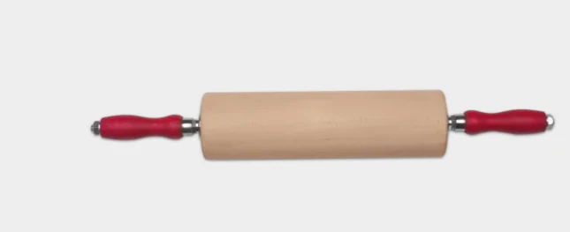 Profi Teigrolle mit Kugellager und Eisenachse, 30 cm