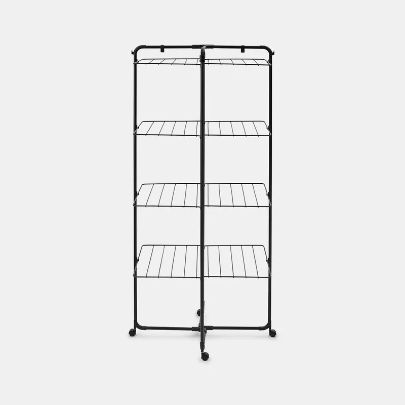 Brabantia HangOn Turm-Trockengestell, Matt Black, 30 m
