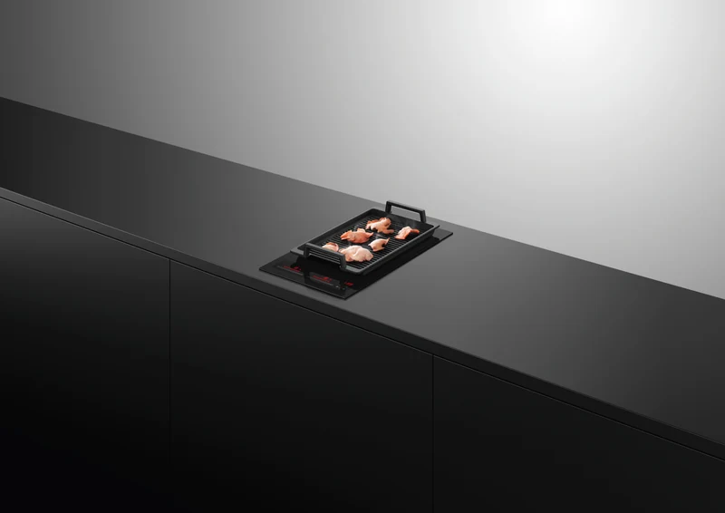 Fisher & Paykel Series 7 30cm 2 Zone Induction Cooktop, Black Glass
