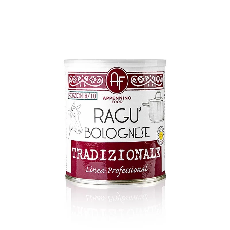 Ragù tradizionale alla bolognese - tradotionelle Bolognesesauce, Appennino, 800 g