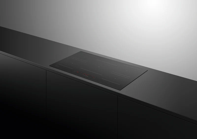 Fisher & Paykel Series 5 90cm 5 Zone Induction Cooktop Low Current, Black Glass