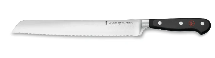 Wüsthof Brotmesser mit Präzisions-Doppelwelle, 23 cm Klingenlänge