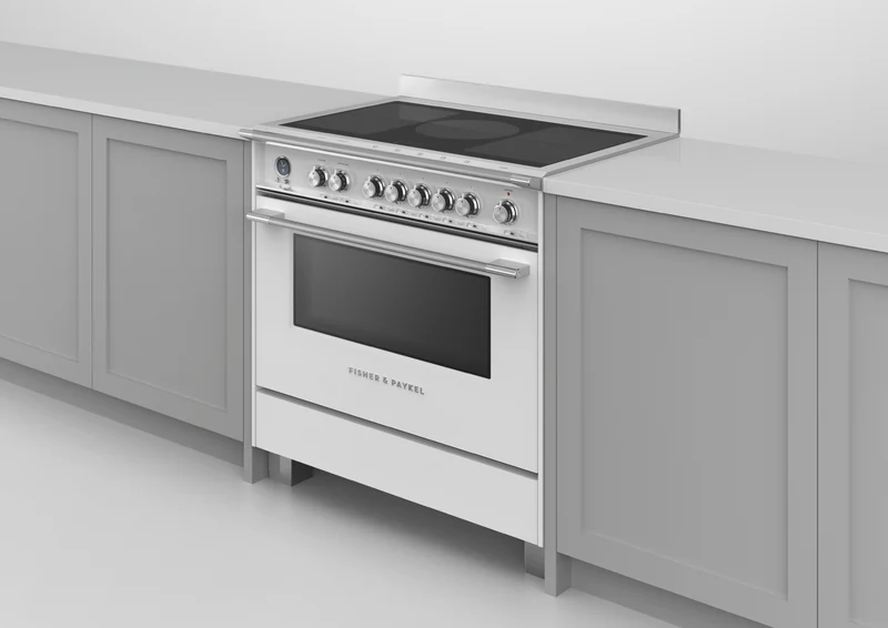 Fisher & Paykel 90cm Series 9 Classic 5 Zone Induction Pyrolytic Cooker, SmartZone