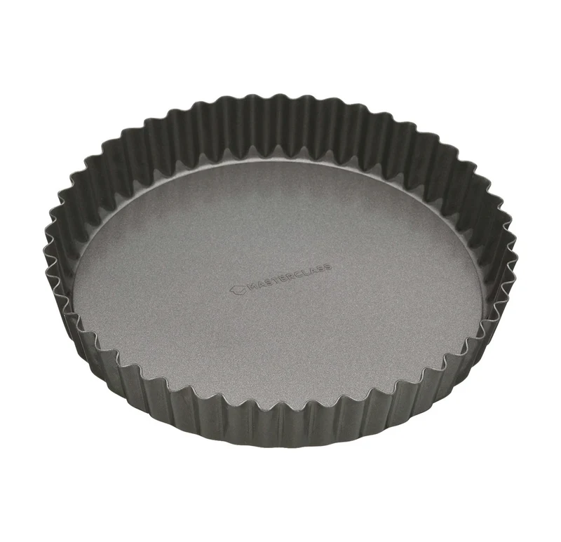 Antihaft Tarteform/Quicheform mit losem Boden, Karbonstahl , verschiedene Größen