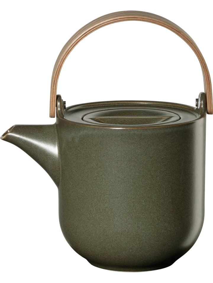 ASA Teekanne mit Holzgriff, nori, 0,6 Liter