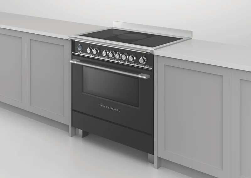 Fisher & Paykel 90cm Series 9 Classic 5 Zone Induction Pyrolytic Cooker, SmartZone