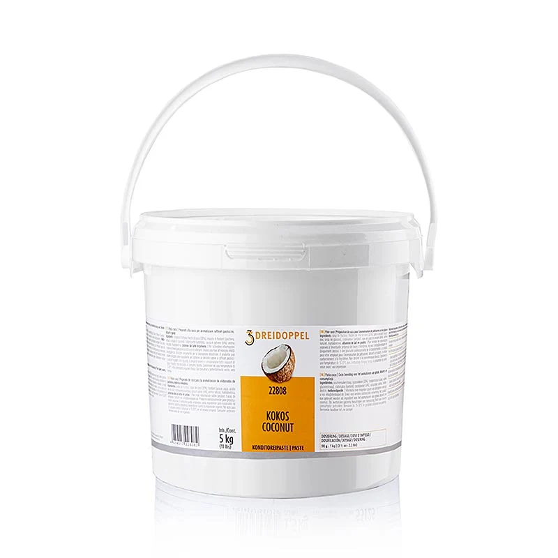 Kokosnuss-Paste, Dreidoppel, No. 226, 5 kg