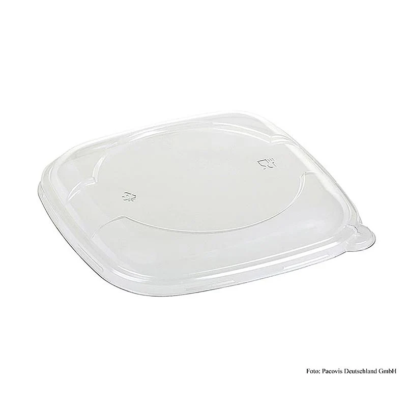 Einweg Naturesse Take Away Deckel PLA für Bowle 54868/54891, PLA, transparent, 125 St