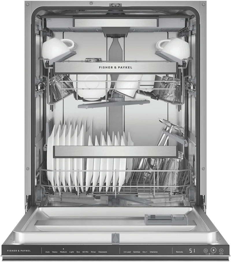 Fisher & Paykel Series 9, Contemporary Tall Built-under Dishwasher
