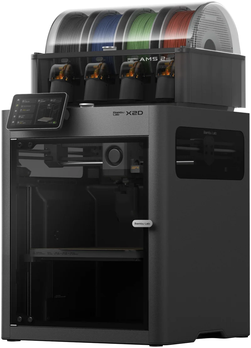 Bambu Lab X2D Combo 3D Printer (Enclosed)