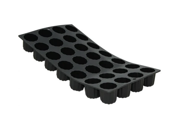 de Buyer, Moul'Flex, Silikon-Formen, 28 Mini Bordelais