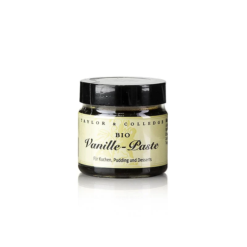 Taylor & Colledge - Australien Vanille-Extrakt-Paste mit Stippen, BIO, 65 g