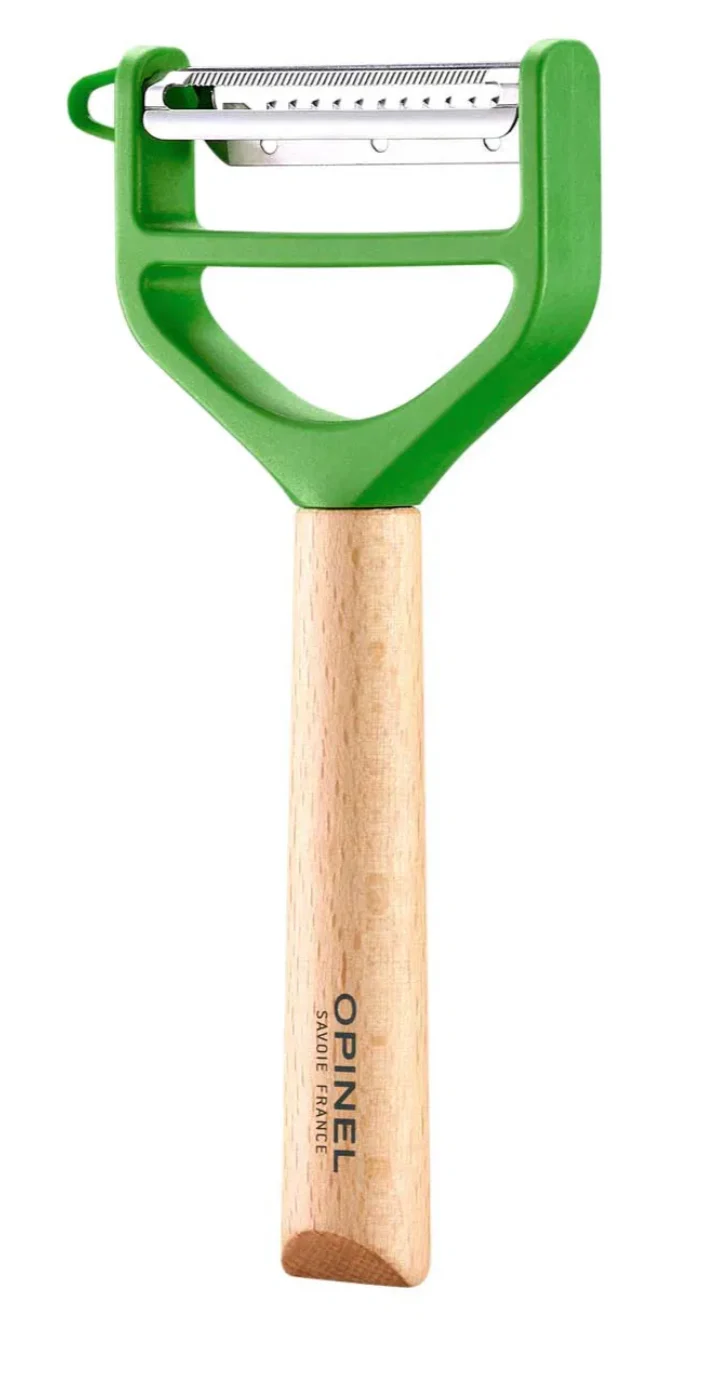 Opinel T-DUO WOOD Schäler + Julienneschneider, verschiedene Farben