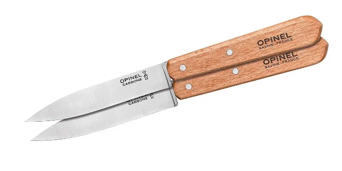 Opinel No 102 Officemesser, Carbon, 2 Stück