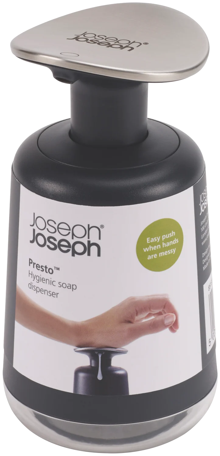 Joseph Joseph Presto Soap Dispenser - Grey