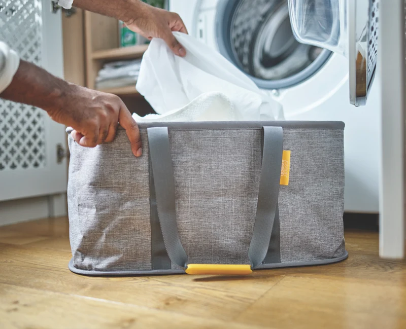 Joseph Joseph 35 Litre Hold All Collapsible Laundry Basket Grey