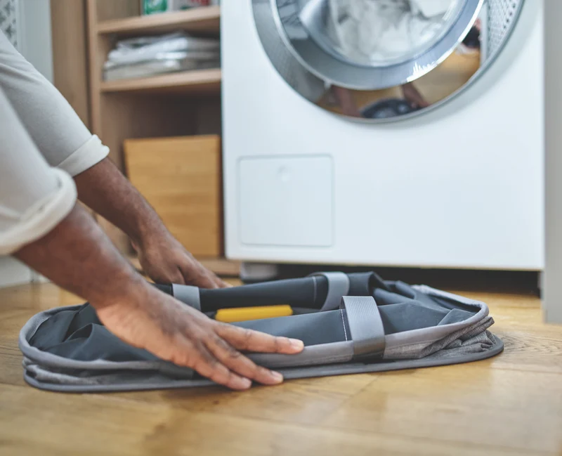 Joseph Joseph 35 Litre Hold All Collapsible Laundry Basket Grey