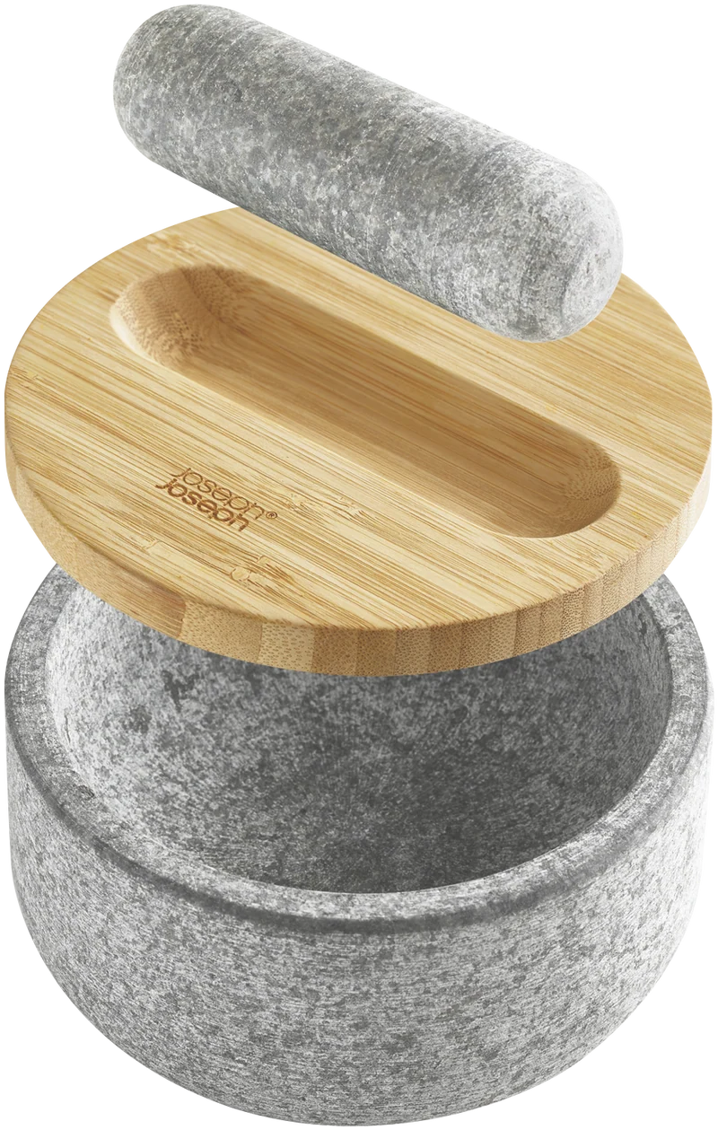 Joseph Joseph Dash Pestle and Mortar with Bamboo Lid