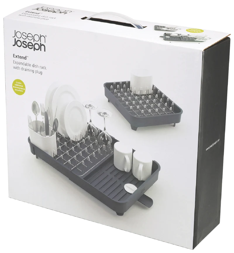 Joseph Joseph Extend-Expandable dish rack - Grey