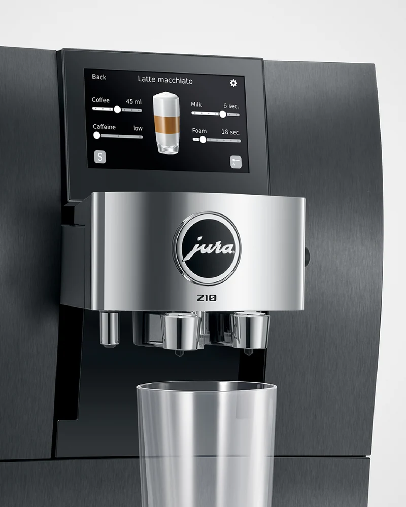 JURA Z10 Aluminium Black Automatic Coffee Machine