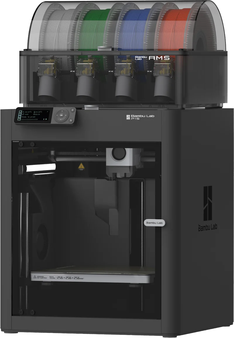 Bambu Lab P1S Combo 3D Printer (Enclosed)